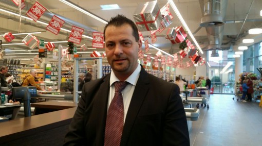 Massimiliano Paninforni, area manager iperal Erba, novembre 2015