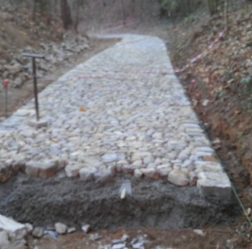 via monte grappa albese, lavori