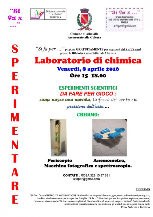 laboratorio chimica