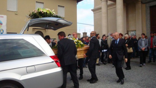 I funerali di Elena Meroni