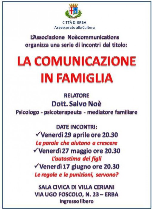 Noècommunications_La comunicazione in famiglia