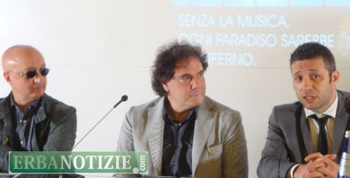 Da sinistra, Massimo Gasperini, Piero Chianura, Verdiano Vera