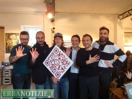 Da sinistra, Michele Bollini, Pierpaolo Perretta, Enrico Zappa, Giorgio Zappa, Salvatore Amura e Emanuele Scilleri