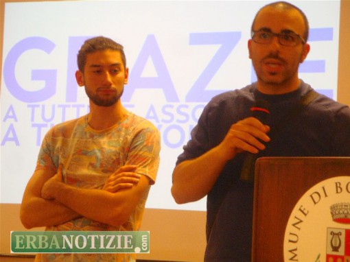Da sinistra, xxx e il presidente Emanuele Vocale di Woodworking Bosisio Parini, l'ultima associazione arrivata