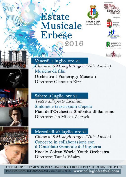 ESTATE MUSICALE ERBESE 2016