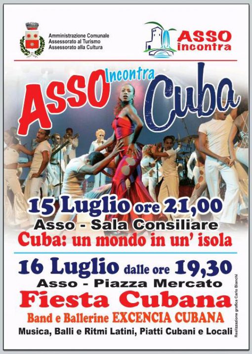 Locandina evento Asso incontra Cuba
