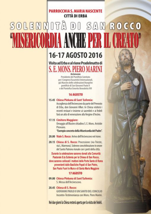 MANIFESTO san Rocco