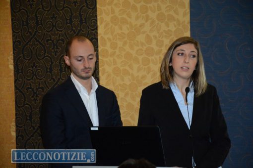 Gli 'angeli' comaschi Veronica Tedeschi e Marco Maspero