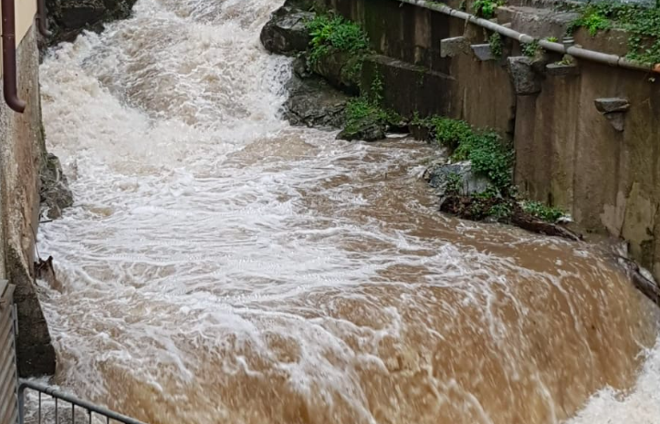 torrente bova in piena