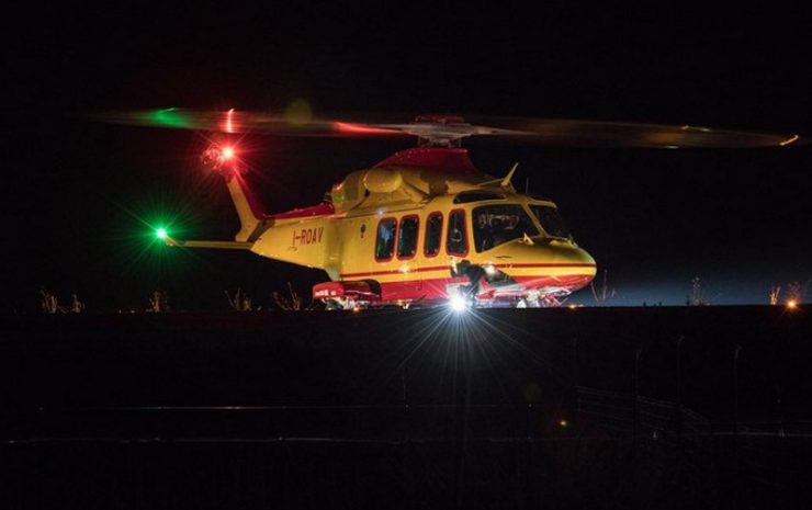 elisoccorso como volo notturno