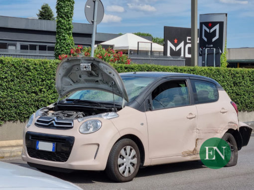 incidente via milano erba