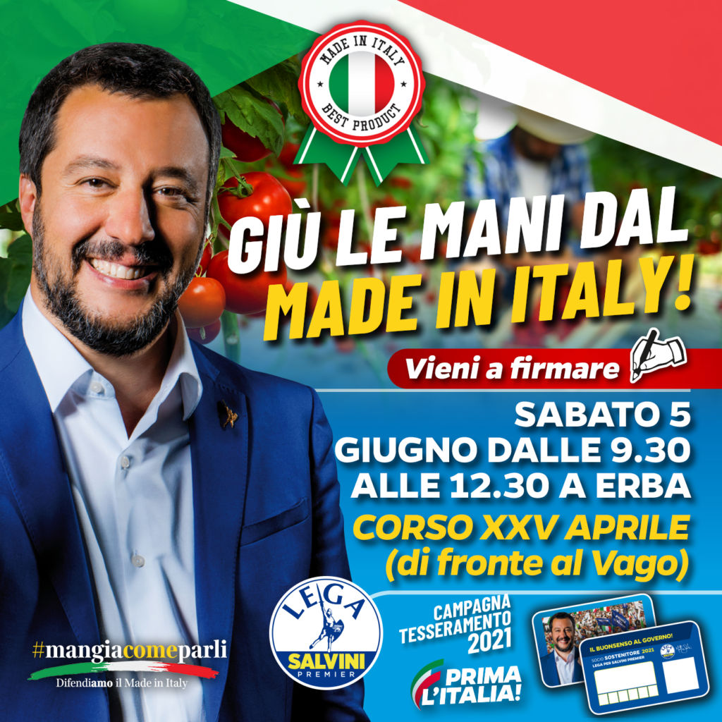 Gazebo Lega Salvini
