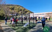 Prodserpio inaugurazione area fitness aoutdoor