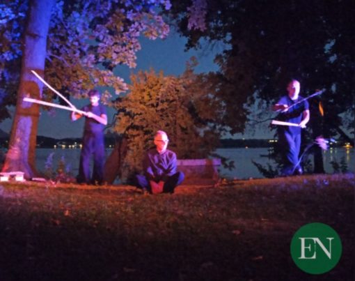 Spettacolo a cura del Teatro Filosofico, racconto di tre storie lacustri del medioevo giapponese