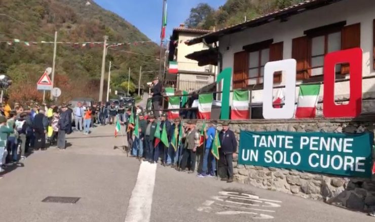 100 anni alpini caslino d'erba