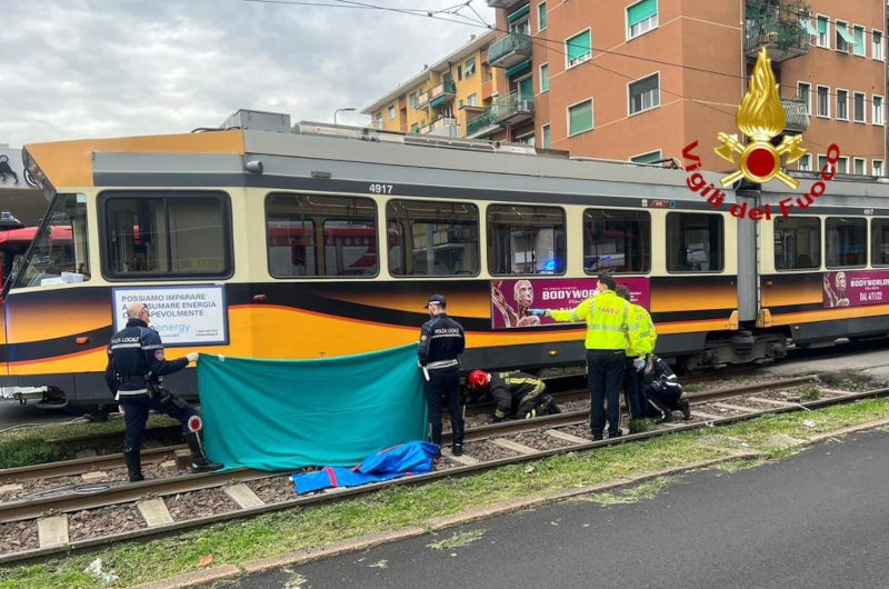 tram mortale milano