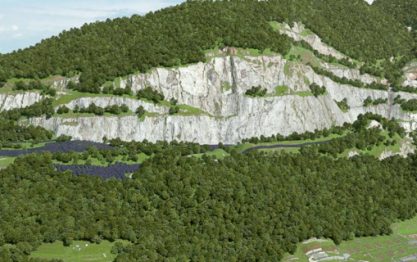ex cava di alpetto pannelli fotovoltaici