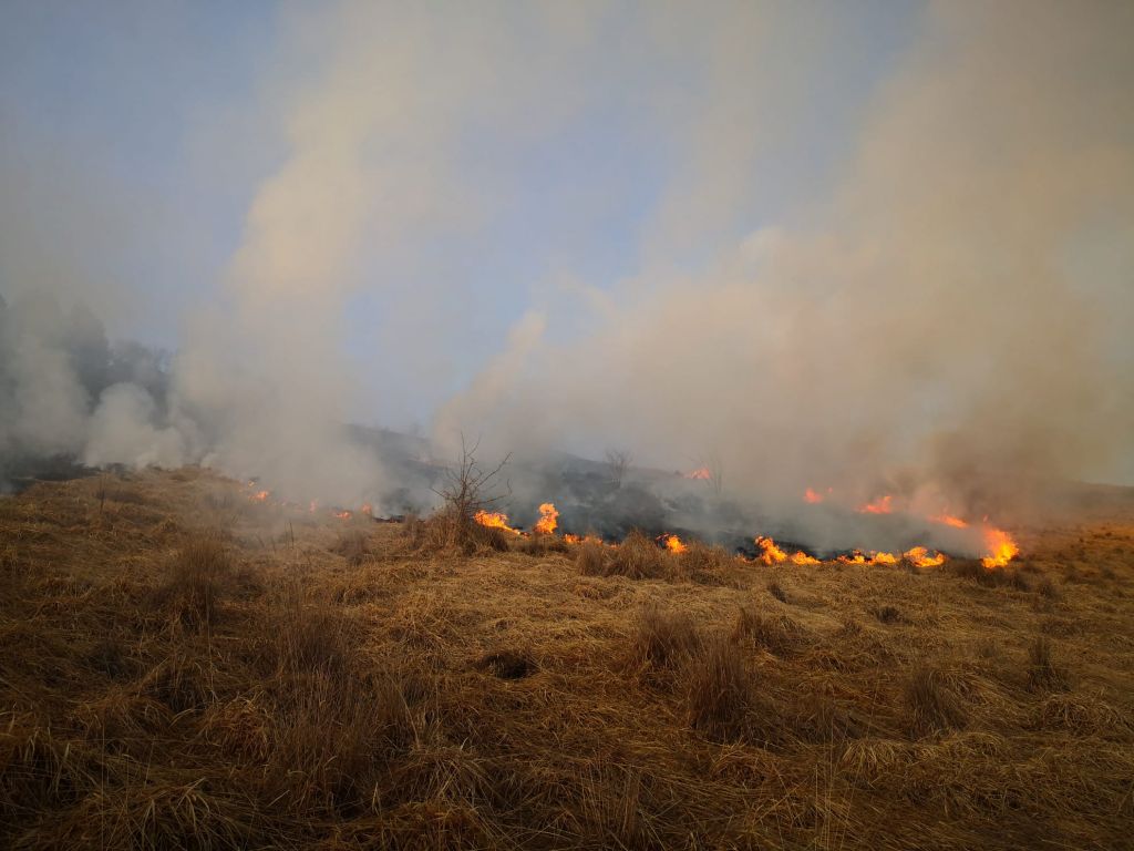 incendio al Bollettone