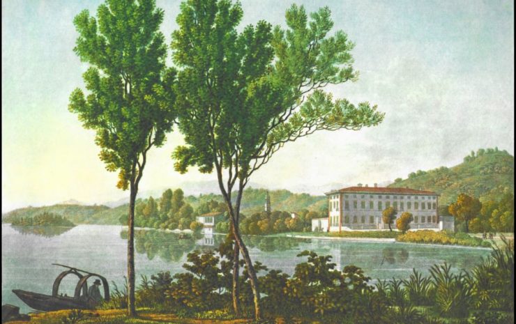 lago e villa di pusiano