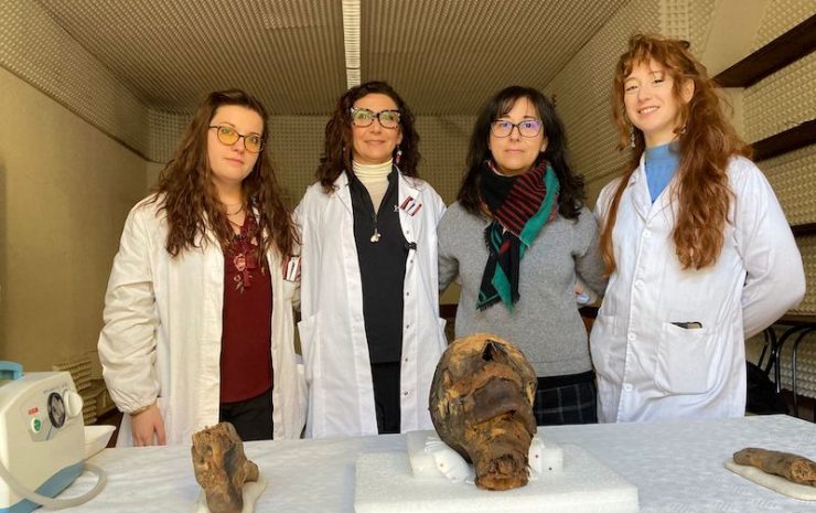 restauro mummie museo civico