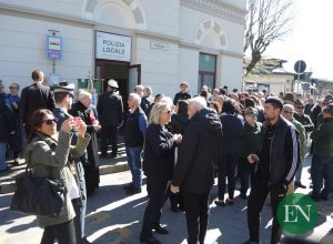 inaugurazione ufficio polizia locale erba stazione