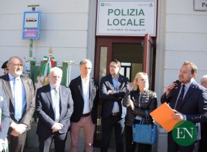 inaugurazione ufficio polizia locale erba stazione