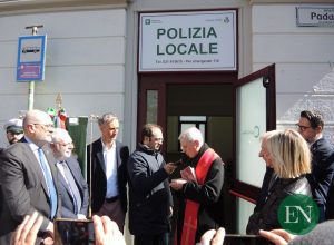 inaugurazione ufficio polizia locale erba stazione