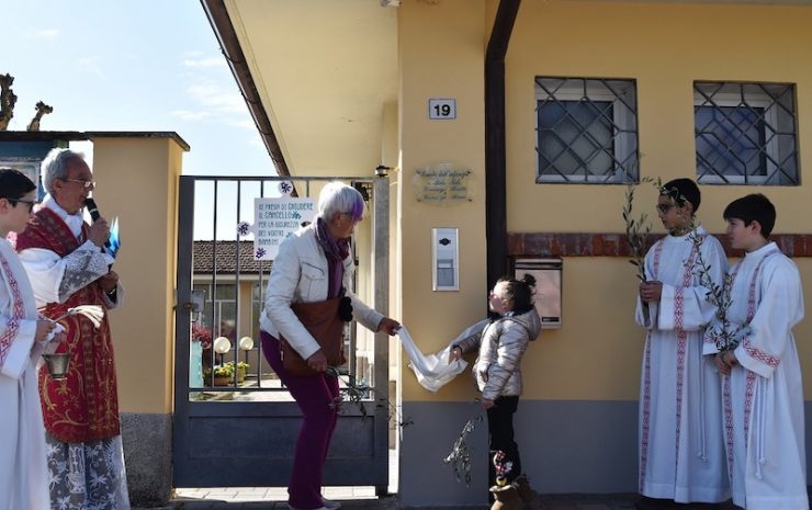 rogeno inagurazione targa scuola