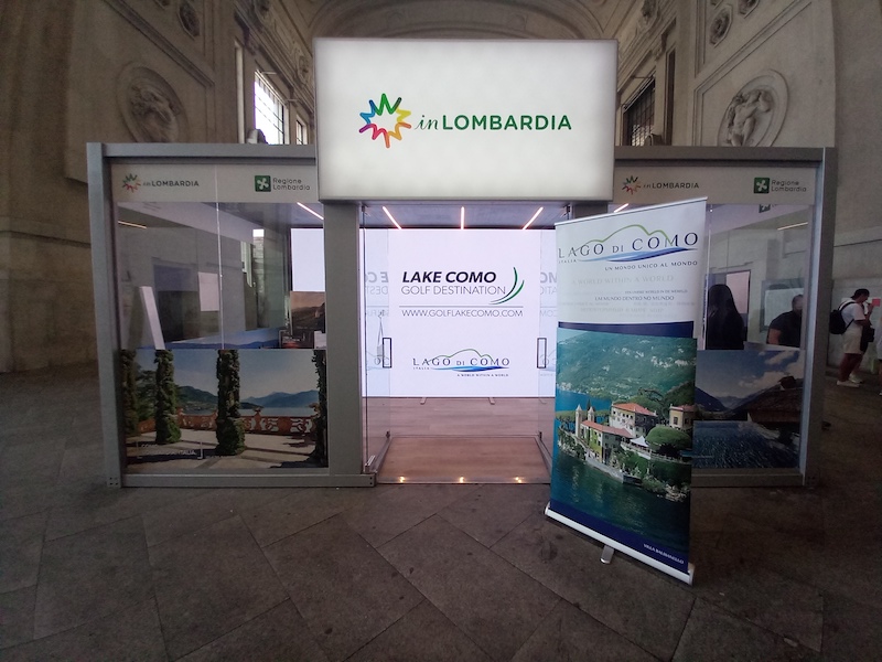 lago di como temporary shop stazione centrale