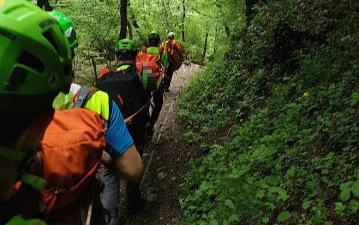 soccorso alpino sentiero geologico