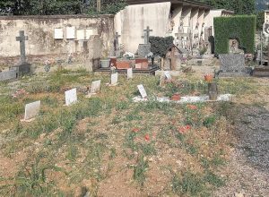 degrado cimitero arcellasco