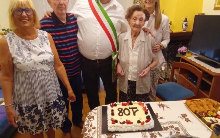 108 anni Nonna Isolina