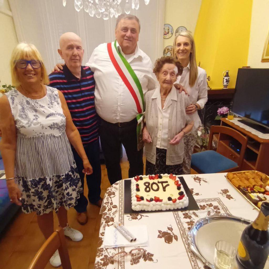 108 anni Nonna Isolina