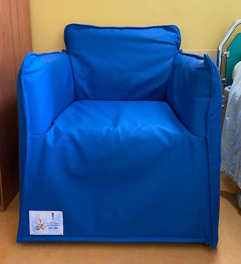 poltrone letto pediatria abio