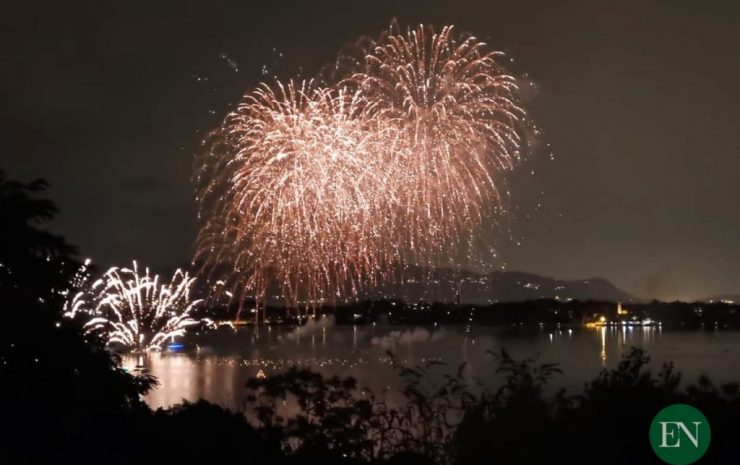 Pusiano Fuochi Artificio Festa madonna della neve