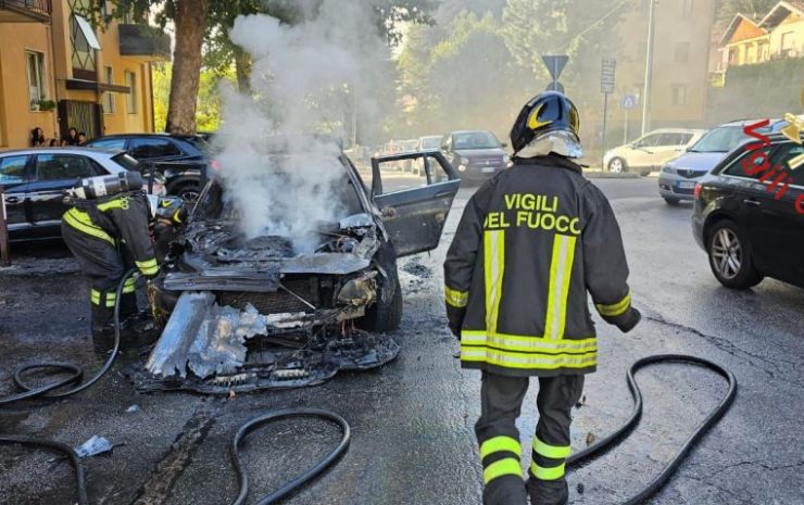 Como incendio auto