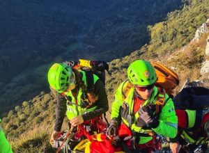 esercitazione corni di canzo soccorso alpino