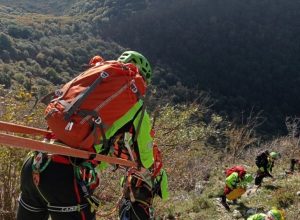 esercitazione corni di canzo soccorso alpino