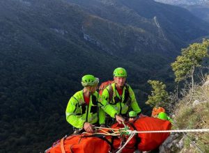 esercitazione corni di canzo soccorso alpino