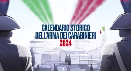calendario storico arma carabinieri 2024
