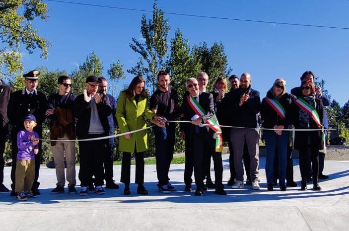 inaugurazione skate park ponte lambro