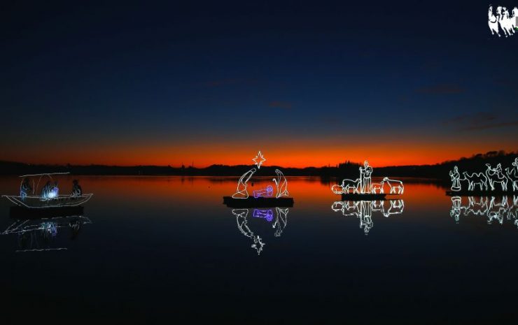 Presepe Lago di Pusiano (foto Fausto LIgas)