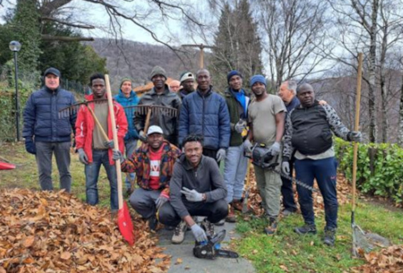 Sormano Migranti lavoro