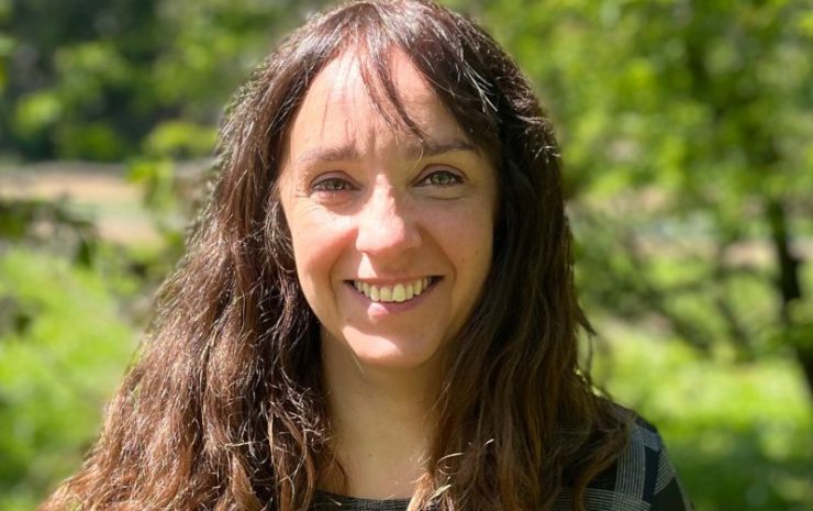 Celine Baylot Assessore Albese con Cassano