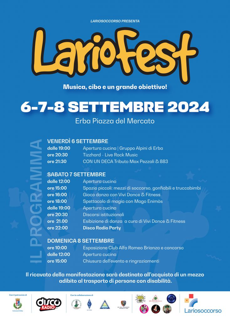 programma lariofest 2024