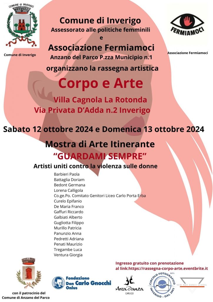 Corpo e Arte, rassegna Inverigo