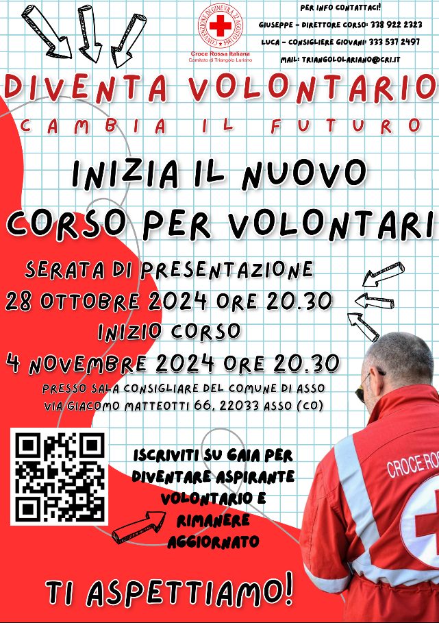 Corso volontari Croce Rossa