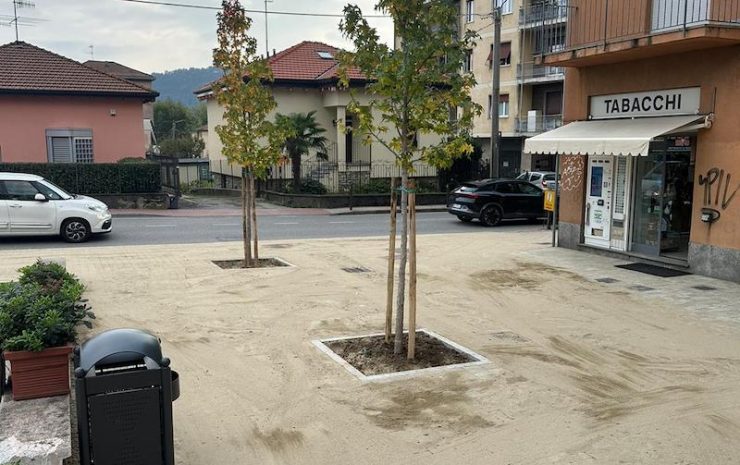 tavernerio lavori piazzetta