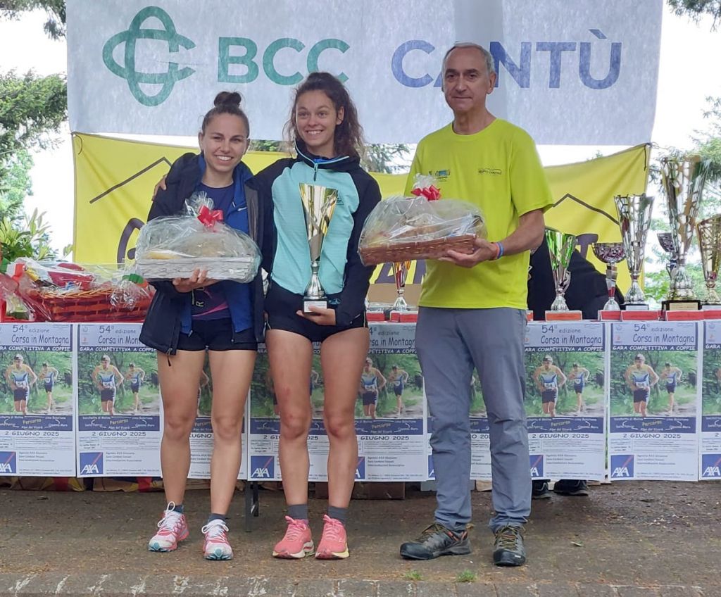 Isabella Gandin e Anna Panzeri Primo Femminile gara camosci 2025