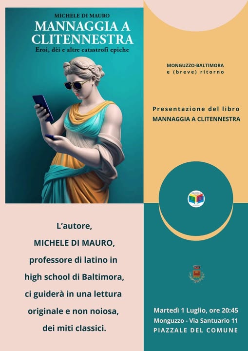"Mannaggia a Clitennestra" - Di Mauro, locandina Monguzzo